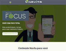 Tablet Screenshot of navita.com.br